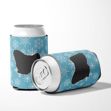 Load image into Gallery viewer, Winter Snowflake Puli Can or Bottle Hugger BB3563CC