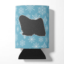 Load image into Gallery viewer, Winter Snowflake Puli Can or Bottle Hugger BB3563CC