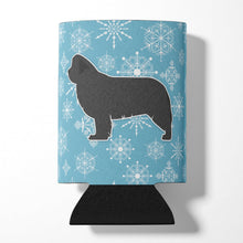 Load image into Gallery viewer, Winter Snowflake Newfoundland Can or Bottle Hugger BB3564CC