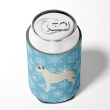 Load image into Gallery viewer, Winter Snowflake Dogo Argentino Can or Bottle Hugger BB3567CC