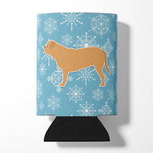 Load image into Gallery viewer, Winter Snowflake Dogue de Bordeaux Can or Bottle Hugger BB3570CC