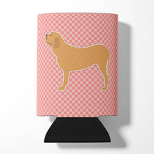 Load image into Gallery viewer, Fila Brasileiro Checkerboard Pink Can or Bottle Hugger BB3679CC