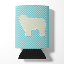 Load image into Gallery viewer, Komondor Checkerboard Blue Can or Bottle Hugger BB3755CC