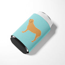 Load image into Gallery viewer, Fila Brasileiro Checkerboard Blue Can or Bottle Hugger BB3779CC