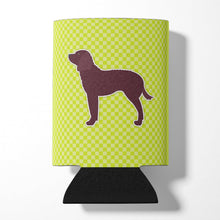Load image into Gallery viewer, American Water Spaniel Checkerboard Green Can or Bottle Hugger BB3801CC