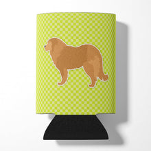 Load image into Gallery viewer, Caucasian Shepherd Dog Checkerboard Green Can or Bottle Hugger BB3825CC