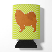 Load image into Gallery viewer, Chow Chow Checkerboard Green Can or Bottle Hugger BB3851CC