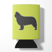 Load image into Gallery viewer, Newfoundland Checkerboard Green Can or Bottle Hugger BB3864CC