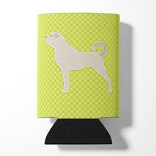 Load image into Gallery viewer, Anatolian Shepherd Checkerboard Green Can or Bottle Hugger BB3877CC