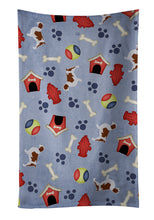 Load image into Gallery viewer, Welsh Springer Spaniel Dog House Collection Kitchen Towel – Artistic Dish Towel for Everyday Use BB3900KTWL