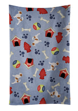 Load image into Gallery viewer, Jack Russell Terrier Dog House Collection Kitchen Towel – Artistic Dish Towel for Everyday Use BB3907KTWL