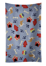 Load image into Gallery viewer, Red Border Collie Dog House Collection Kitchen Towel – Artistic Dish Towel for Everyday Use BB3922KTWL