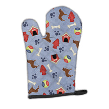 Load image into Gallery viewer, Portuguese Sheepdog Dog Dog House Collection Oven Mitt BB3931OVMT