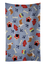 Load image into Gallery viewer, Australian Shepherd Dog Dog House Collection Kitchen Towel – Artistic Dish Towel for Everyday Use BB3933KTWL