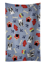 Load image into Gallery viewer, Dog House Collection Boston Terrier Kitchen Towel – Artistic Dish Towel for Everyday Use BB3982KTWL