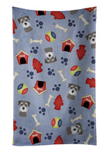 Load image into Gallery viewer, Dog House Collection Schnauzer Kitchen Towel – Artistic Dish Towel for Everyday Use BB3985KTWL