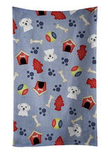 Load image into Gallery viewer, Dog House Collection Maltese Kitchen Towel – Artistic Dish Towel for Everyday Use BB3987KTWL