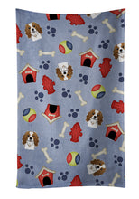 Load image into Gallery viewer, Dog House Collection Cavalier Spaniel Kitchen Towel – Artistic Dish Towel for Everyday Use BB4003KTWL