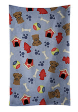 Load image into Gallery viewer, Dog House Collection Chocolate Labrador Kitchen Towel – Artistic Dish Towel for Everyday Use BB4013KTWL
