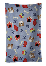 Load image into Gallery viewer, Dog House Collection Papillon Kitchen Towel – Artistic Dish Towel for Everyday Use BB4027KTWL