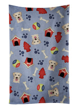 Load image into Gallery viewer, Dog House Collection Golden Retriever Kitchen Towel – Artistic Dish Towel for Everyday Use BB4031KTWL