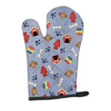Load image into Gallery viewer, Dog House Collection Chocolate Brown Poodle Oven Mitt BB4035OVMT