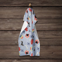 Load image into Gallery viewer, Dog House Collection Black Tan Dachshund Kitchen Towel – Artistic Dish Towel for Everyday Use BB4079KTWL