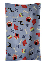 Load image into Gallery viewer, Dog House Collection Doberman Pinscher Kitchen Towel – Artistic Dish Towel for Everyday Use BB4081KTWL
