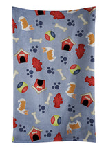 Load image into Gallery viewer, Dog House Collection Pembroke Corgi Kitchen Towel – Artistic Dish Towel for Everyday Use BB4109KTWL
