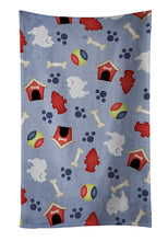 Load image into Gallery viewer, Dog House Collection White Pomeranian Kitchen Towel – Artistic Dish Towel for Everyday Use BB4111KTWL
