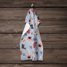 Load image into Gallery viewer, Dog House Collection Scottish Terrier Kitchen Towel – Artistic Dish Towel for Everyday Use BB4117KTWL