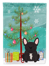 Load image into Gallery viewer, Merry Christmas Tree French Bulldog Brindle Flag Canvas House Size BB4134CHF