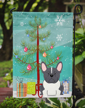 Load image into Gallery viewer, Merry Christmas Tree French Bulldog Black White Garden Flag - Outdoor Decorative Yard Flag BB4137GF