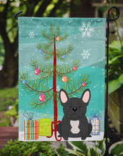 Load image into Gallery viewer, Merry Christmas Tree French Bulldog Black Garden Flag - Outdoor Decorative Yard Flag BB4139GF