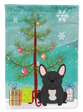 Load image into Gallery viewer, Merry Christmas Tree French Bulldog Black Garden Flag - Outdoor Decorative Yard Flag BB4139GF