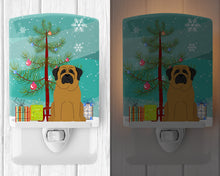 Load image into Gallery viewer, Merry Christmas Tree Mastiff Ceramic Night Light BB4143CNL
