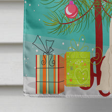 Load image into Gallery viewer, Merry Christmas Tree South Russian Sheepdog Flag Canvas House Size BB4149CHF