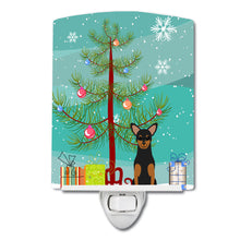 Load image into Gallery viewer, Merry Christmas Tree Manchester Terrier Ceramic Night Light BB4153CNL