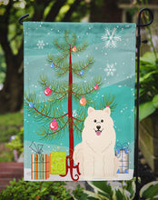 Load image into Gallery viewer, Merry Christmas Tree Samoyed Garden Flag - Outdoor Decorative Yard Flag BB4155GF