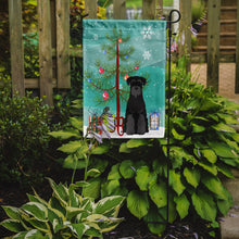 Load image into Gallery viewer, Merry Christmas Tree Standard Schnauzer Black Garden Flag - Outdoor Decorative Yard Flag BB4157GF