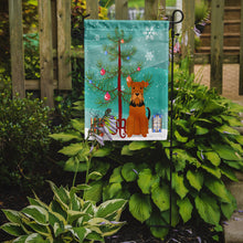 Load image into Gallery viewer, Merry Christmas Tree Airedale Garden Flag - Outdoor Decorative Yard Flag BB4166GF
