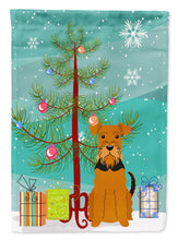 Load image into Gallery viewer, Merry Christmas Tree Airedale Garden Flag - Outdoor Decorative Yard Flag BB4166GF