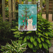 Load image into Gallery viewer, Merry Christmas Tree Westie Garden Flag - Outdoor Decorative Yard Flag BB4167GF