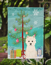 Load image into Gallery viewer, Merry Christmas Tree Westie Garden Flag - Outdoor Decorative Yard Flag BB4167GF