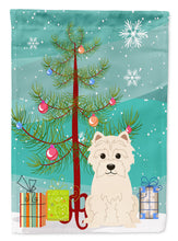 Load image into Gallery viewer, Merry Christmas Tree Westie Garden Flag - Outdoor Decorative Yard Flag BB4167GF