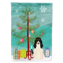 Load image into Gallery viewer, Merry Christmas Tree Swiss Hound Flag Canvas House Size BB4169CHF