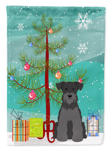 Load image into Gallery viewer, Merry Christmas Tree Miniature Schanuzer Black Garden Flag - Outdoor Decorative Yard Flag BB4176GF