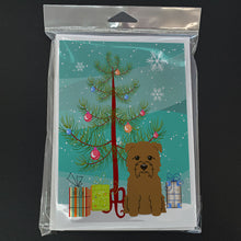 Load image into Gallery viewer, Merry Christmas Tree Glen of Imal Tan Greeting Cards Pack of 8