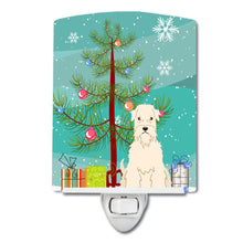 Load image into Gallery viewer, Merry Christmas Tree Soft Coated Wheaten Terrier Ceramic Night Light BB4186CNL