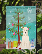 Load image into Gallery viewer, Merry Christmas Tree Soft Coated Wheaten Terrier Garden Flag - Outdoor Decorative Yard Flag BB4186GF